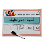 رزمة تحليل الجملة إلى كلمات 2