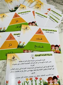 بطاقات القراءة الهرمية